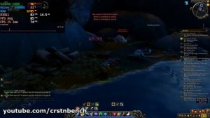 AMD Ryzen 7 6800HS  \ Radeon 680M iGPU \ World of Warcraft @1080p high settings