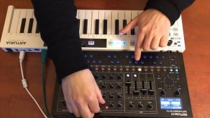 Roland SH 4d | Just tweaking some sequencer parameters