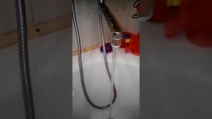 Проверка давления х.воды в кране