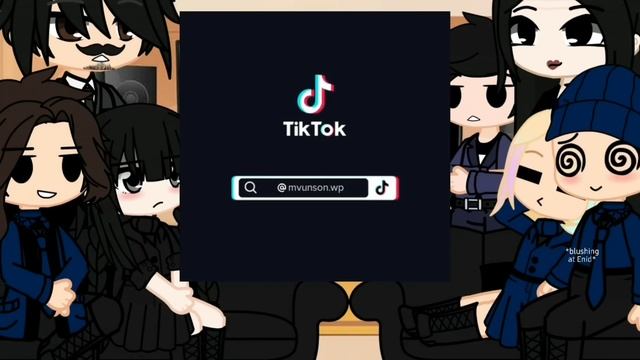 Wednesdays family+friends react to her & Wavier||GCRV||Wavier||Gc||repost||