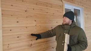 Внешняя отделка дома имитацией бруса