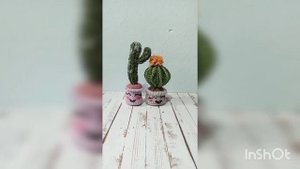 кактус крючком. кактусята на заказ
