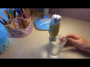 Делаем попугая в технике модульное оригами