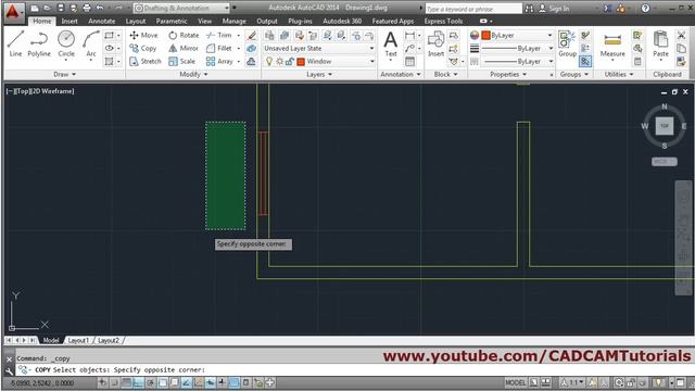 AutoCAD Floor Plan Tutorial for Beginners - 2