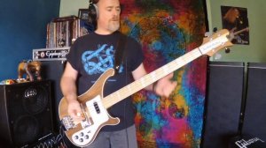 Deep Purple - Bloodsucker - Rickenbacker Rick-o-Sound Bass Cover