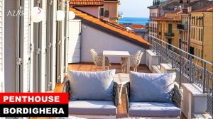 Buy a penthouse near the sea in Bordighera