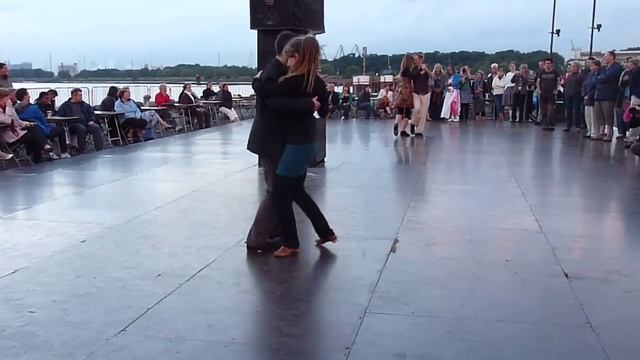 Mazurka-Valtz improvisation by Koen & Julie and Pierre & Minga @ Kattendijk 2013 смотреть онлайн