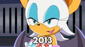 Evolution of Rouge the Bat