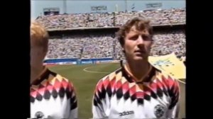 Germany national anthem in Dallas (1994 FIFA World Cup)