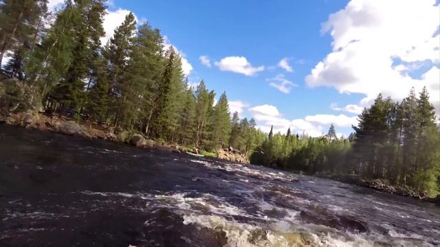 Охта, Кивиристи 2017. Каяк, байдарки Аккорд35 и Каньон-спорт