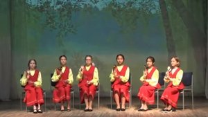 2214 Ансамбль ложкарей Заигрыш п Каркатеевы Ложки деревенские