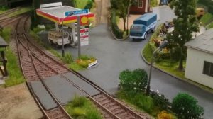 макет ж/д в масштабе 1/87