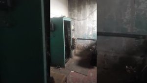 машинное помещение лифта в нормальной работе