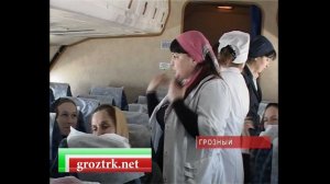 Чеченские дети в центре Бакулева Чечня.