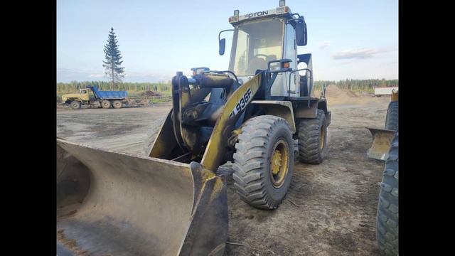 FOTON FL936F 55H2. Погрузчик. Осмотр перед капремонтом Двигателя.
