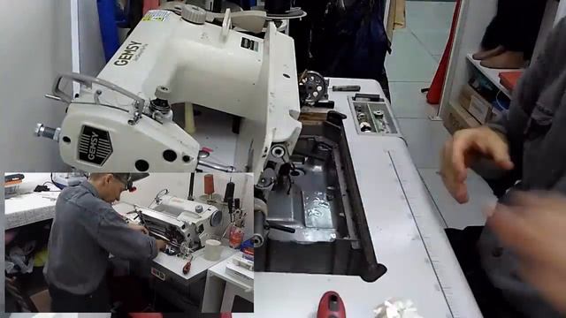 Замена масла, профилактика швейной машины Timelapse