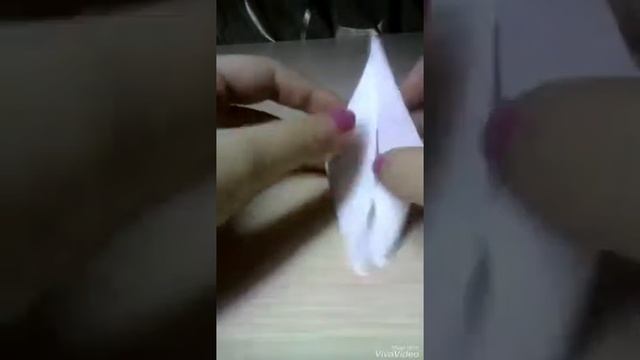 Оригами птичка