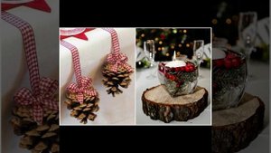 НОВОГОДНИЙ ДЕКОР СВОИМИ РУКАМИ.