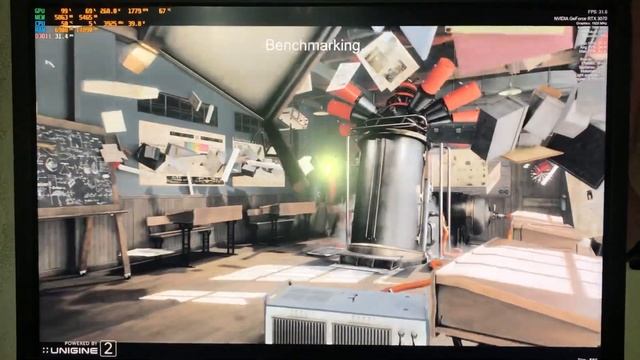 Asus ROG STRIX RTX 3070 -Superposition benchmark 8K optimized