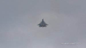 СУ-57 Полет на авиасалоне МАКС-2021. Воскресенье. 25.07.2021