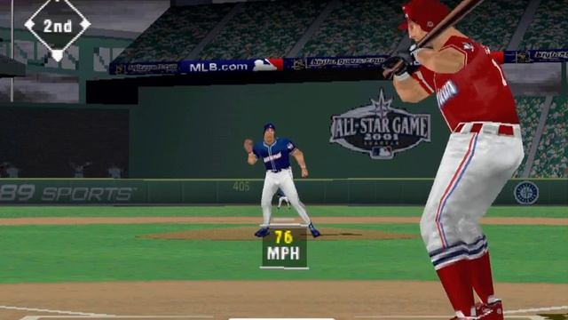 MLB 2002 gameplay  ALL STAR GAME ePSXe   PSX emulator смотреть онлайн