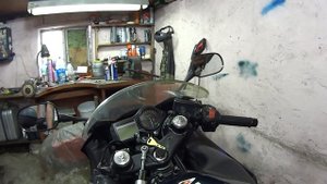 Штоковый демпфер руля LSL на Honda CBR600 F4i. Обзор.