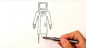 Как нарисовать Человек Телевизор из Скибиди Туалет