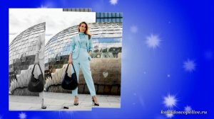 Модное решение: Весенние образы в оттенках голубого цвета 2022