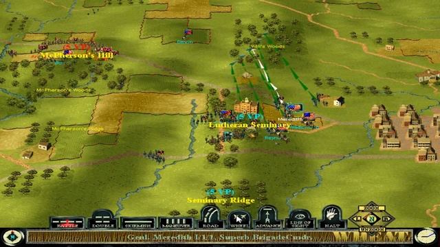 Sid Meiers Gettysburg - July 1st - A First Look - Part 1