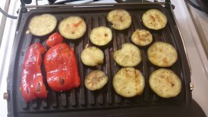 Камбала с овощами в электрогриле TEFAL. Вкусно, быстро, просто.