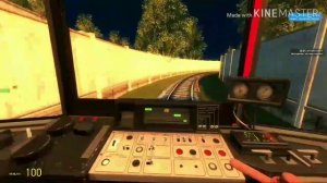 Гаррис мод Метрострой. Карта Gm_metro_pink_line, туда и обратно.