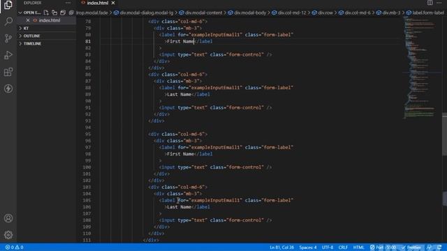 Registration form and login form in bootstrap | #loginform #registerform #htmltutorial #apnacollage
