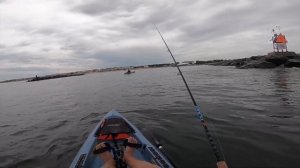 KAYAK FISHING FLOUNDER with Berkley GULP! Crab Stuffed Flounder Catch Clean and Cook