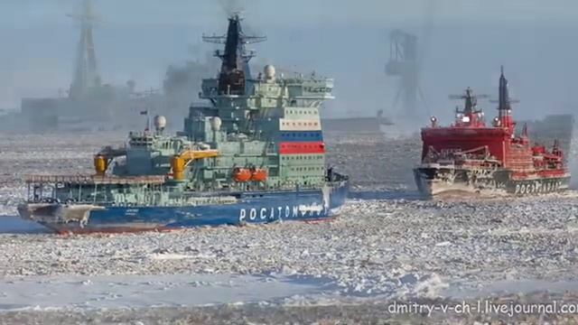 Russian Nuclear Icebreaker Fleet music by Sergey Orlov смотреть онлайн