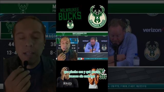 Budenholzer fuera de Bucks #nba #nbaontnt #nbaplayoffs #milwaukeebucks #giannisantetokounmpo