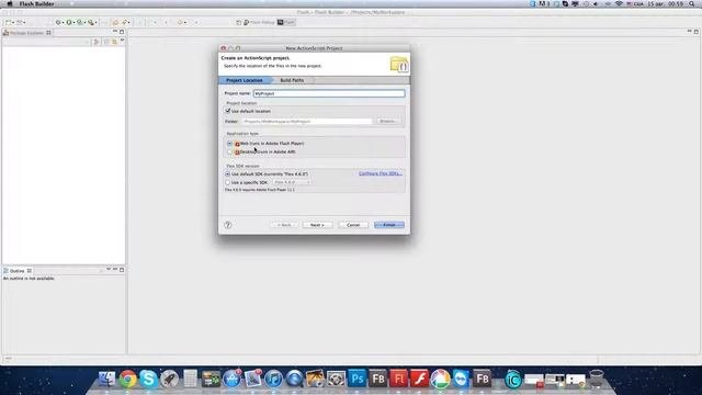 {ВИДЕО УРОК} Flash Builder 4.6 (Урок 1)