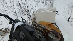 СНЕГОХОД БУРАН С ДВИГАТЕЛЕМ 4Т. ЛИФАН -24 л с..видио обзор