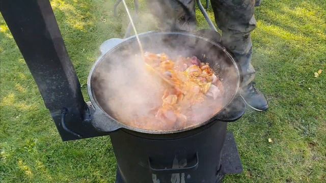 Настоящий Венгерский "Бограч" по-старинному Рецепту из Закарпатья с.Шаян. смотреть онлайн