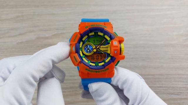Самые яркие и сочные G-SHOCK на лето / Casio GA-400-2A и GA-400-4A смотреть онлайн