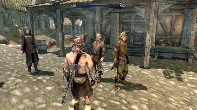 Esbern's second reaction to shouting. Skyrim Anniversary Edition смотреть онлайн