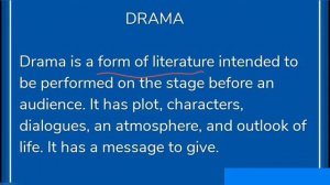 Literary Terms- Elegy, Sonnet, Short story, Drama     REET