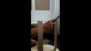 Как укоротить табурет или как отрезать ножки у табурета / How to shorten a stool