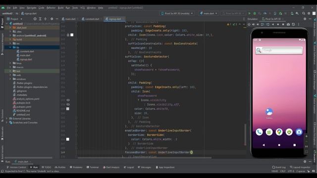@Google #Flutter #126 : Flutter PHP MySQL Login and Register Tutorial With UI