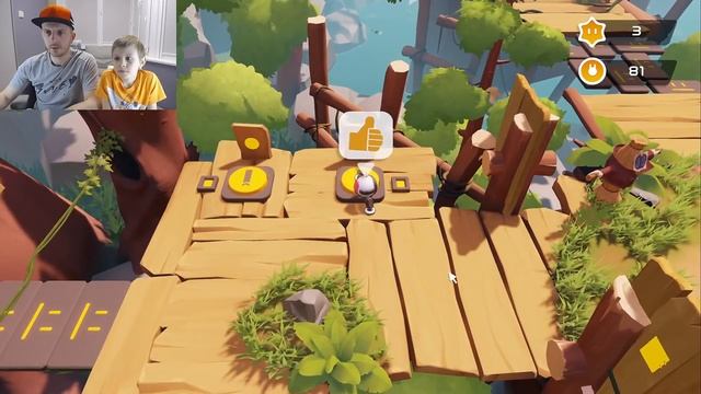 Biped игра головоломка для всей семьи - Видеоигра BIPED for PC, PS4, Nintendo Switch
