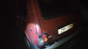Рихтовка и замена заднего крыла на ниве