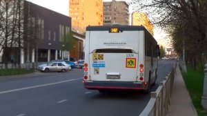 Автобус ЛиАЗ-5250 "Voyage" с маршрутом №142 Станция Реутов Агрогородок