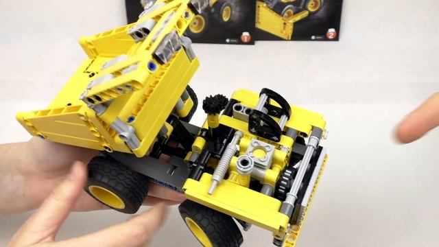 LEGO Technic 42035 Карьерный грузовик. Сборка и обзор смотреть онлайн