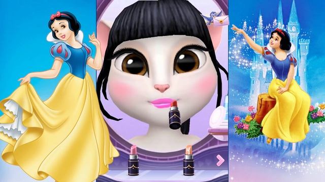 МОЯ ГОВОРЯЩАЯ АНДЖЕЛА - Белоснежка, Жасмин, Аврора Принцессы Диснея смотреть онлайн