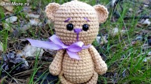 Амигуруми: схема Мишка для куклы. Игрушки вязаные крючком - Free crochet patterns.
