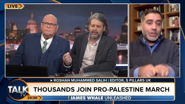 "You DISGUST Me, Goodbye" | James Whale CLASHES With Pro-Palestine Marcher Roshan Muhammed Salih смотреть онлайн